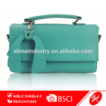 Lady's High Quality PU Shoulder Bag With Pendant