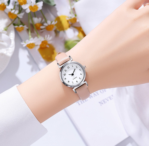 Cinta de cinta quartzo assistir moda color women&#39;s watches