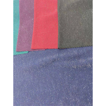 Lurex Polyester Knitted Fabric With Metallic Yarn