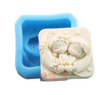 Customized Soap/Candle 3D Silicone Molds for Children's Chocolate Mousse Cake Decoration and Baking