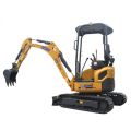 XCMG XE15U Mini excavadora sobre orugas de 1,5 toneladas