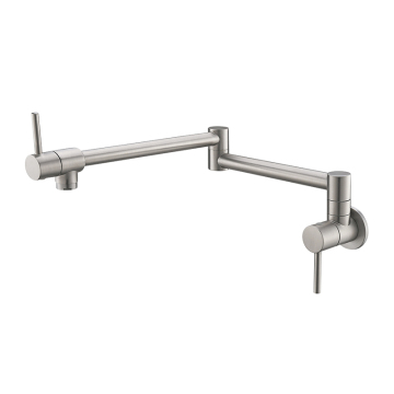 Factory Direct Rotating Wall Mount Pot Filler Faucet for Stove
