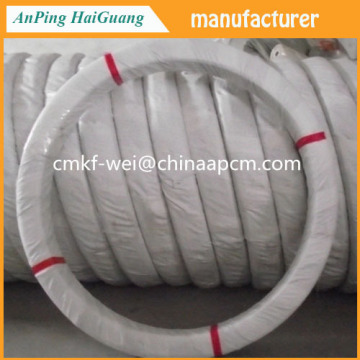 2.2mm*2.7mm Galvanized Steel Oval Wire for cattle fence (factroy)