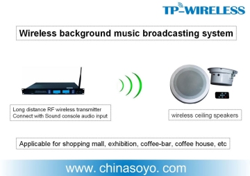 2.4GHz Hifi Wireless Ceiling Background Music Speaker for Project