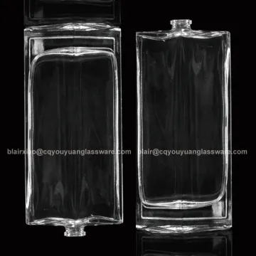 Custom Made Perfume Bottle Supplier 100ML Bottle Glass Screw Perfume