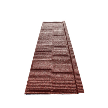 Galvanized corrugated colored stone metal tiles