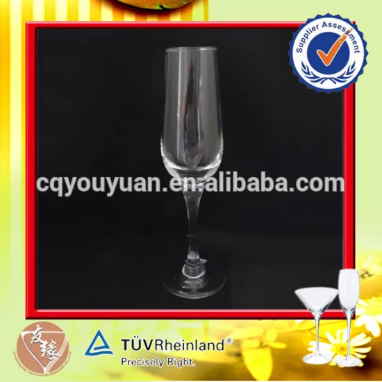 200ml champagne fluts wholesale decorative glassware