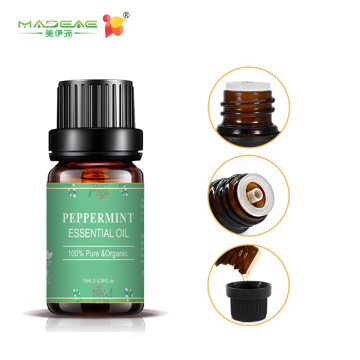 Massage Organic Peppermint Essential Oils For Body Skincare