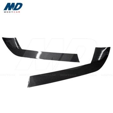 Phong cách novt Sợi carbon sau Splitter tương thích với 2019-2021 Ferrari F8