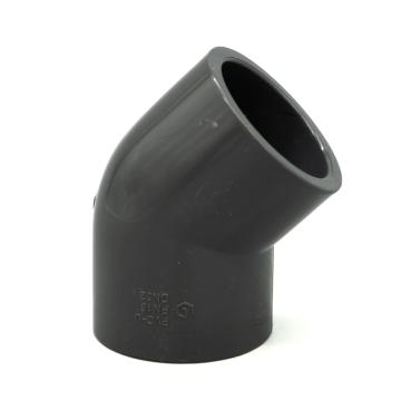 PVC শিল্প কনুই 45° PN10/PN16