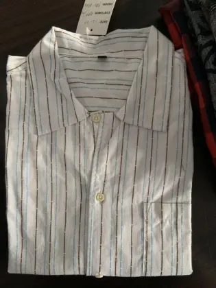 A Stylish Pinstripe Cotton Shirt For Men