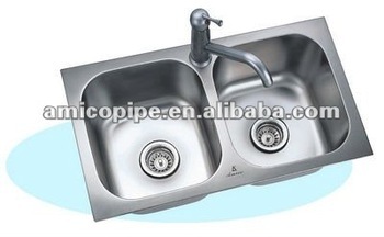 Amico stainless steel 304 kitchen sink