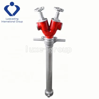 LUXE Aluminum Divider Storz B-C-B-C for Fire Truck Water Layflat Hose