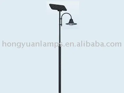 Solar LED Landscape Light Pole