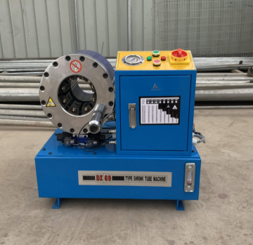 DX68 380V 220V Hydraulic Hose Crimping Machine - Manual or Fully Automatic, 6-51mm