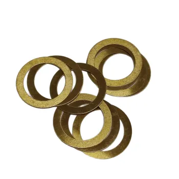 Schlafhorst Brass Gasket for Textile Machinery Washer