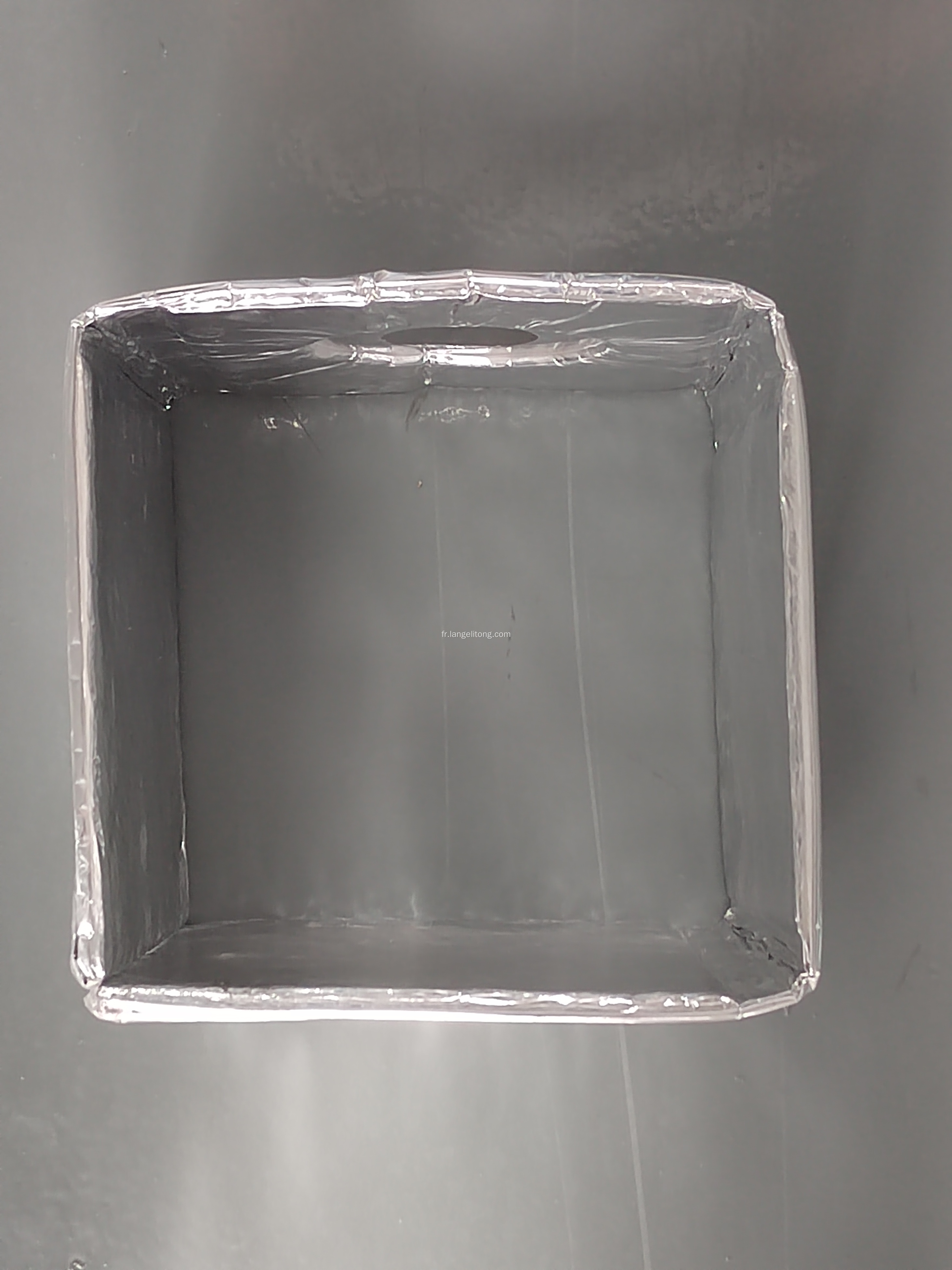 Panneau d'isolation sous vide en laine de verre pour la chaîne du froid