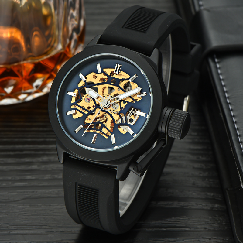 top 10 brands silicone mens wrist watch