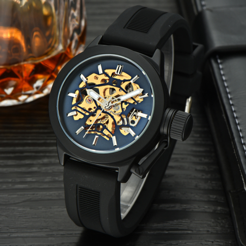 最高のブランドの動き24時間のシリコンの腕時計