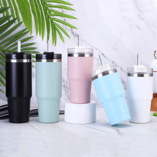 High mouth car mounted coffee insulated cold cup