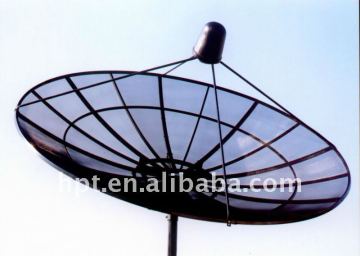 3.0m c band ku band combo top quality aluminium mesh dish