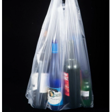 T-shirt plastic shopping bags for convenience stores