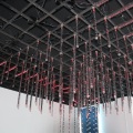 Magische LED sneeuw vallende 3D DMX verticale buis