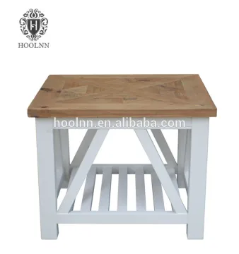 French Country Recycled Wood Side Table SG431-1