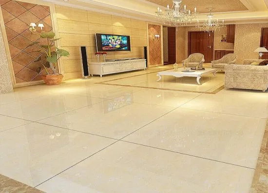 800x 800 Yellow Crystal Wooden Line porcelain Floor Tile