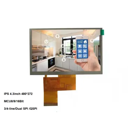 4.3 Inch SPI LCD Display 480x272 Resolution with SPI Interface