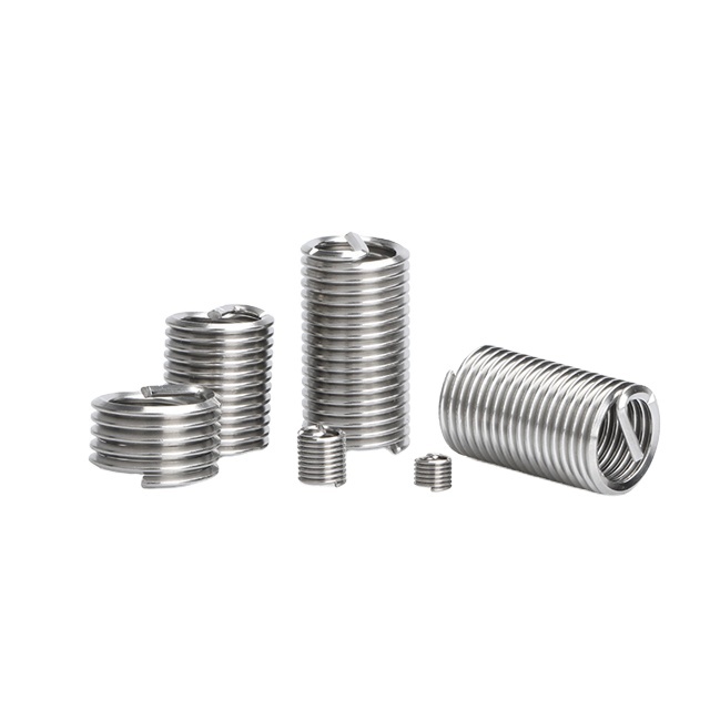 Custom Size M6 Insert Wire Thread Inserts 3/4-20 UNEF Fasteners for Aircraft Use 304 Stainless Steel Bolt Type Carton Packing