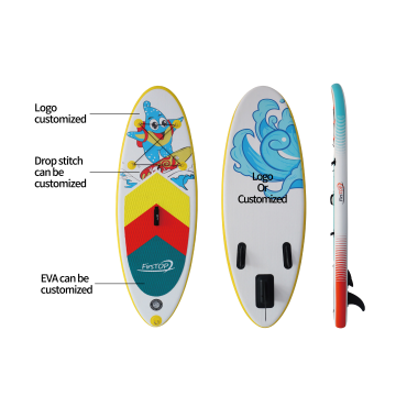 China Manufacture Dropstitch SUP Kids Children Paddle Board Inflatable ISUP with Accessories