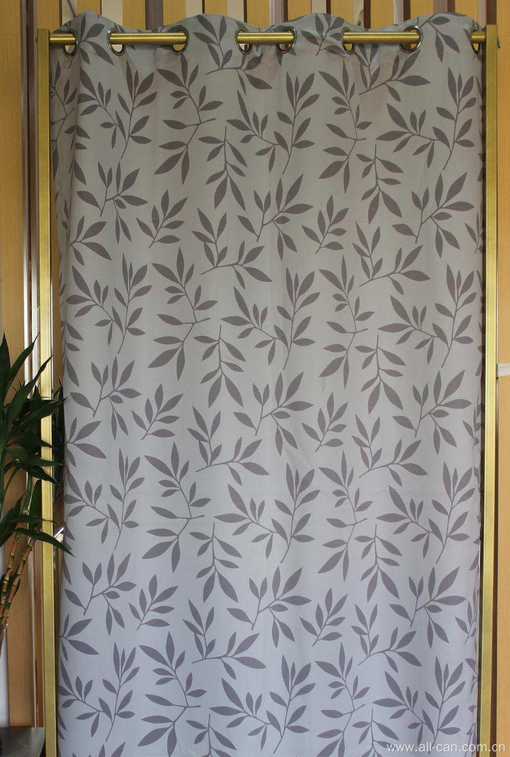 Printed Blackout Curtain Fabric