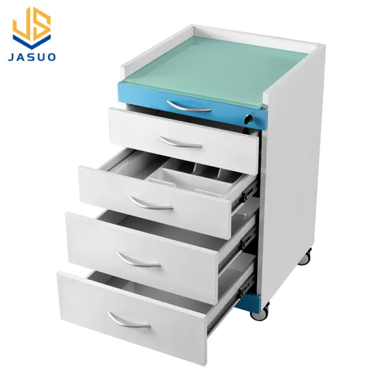 Hot Selling Stainless Steel Used Mobile Medical Cabinet For Dental Clinic