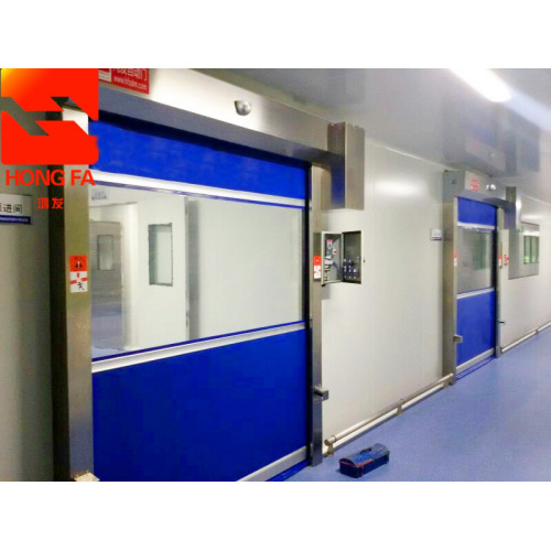 Automatic PVC Curtain Rapid Roller shutter Door