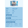 Mousse de Hairse Hairseil de alimentos básicos para gatos