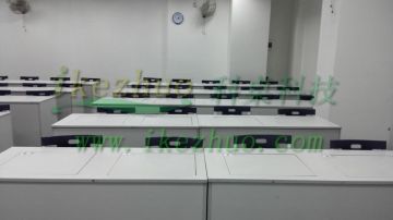 Flip student computer desk