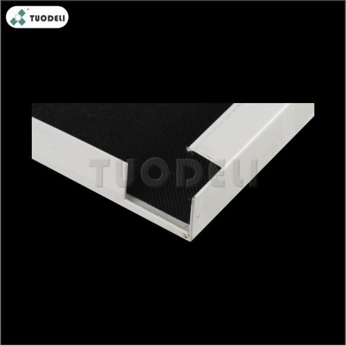 Tuile de plafond à accrocher en aluminium