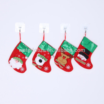 New Year High quality new cute christmas ornament stocking
