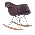 Chaise réplique à bascule en plastique Eames RAR