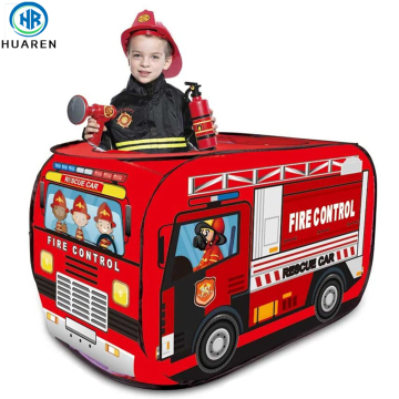 Custom Portable Pop-up Fire Truck Camping Tents for Kids: Your Ultimate Adventure Gear for 2023