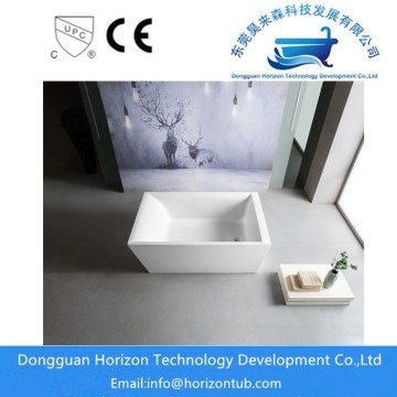 Acrylic High Gloss Finish Acrylic Rectangular Bathtub