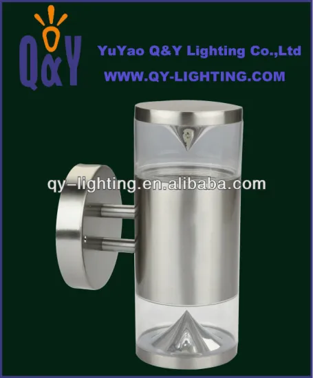 electric stainless steel garden yard wall light fixtures