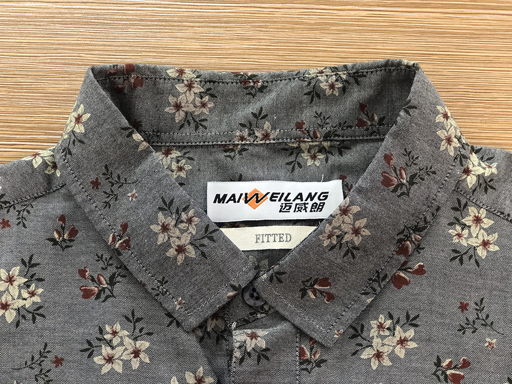 Male print shirt
