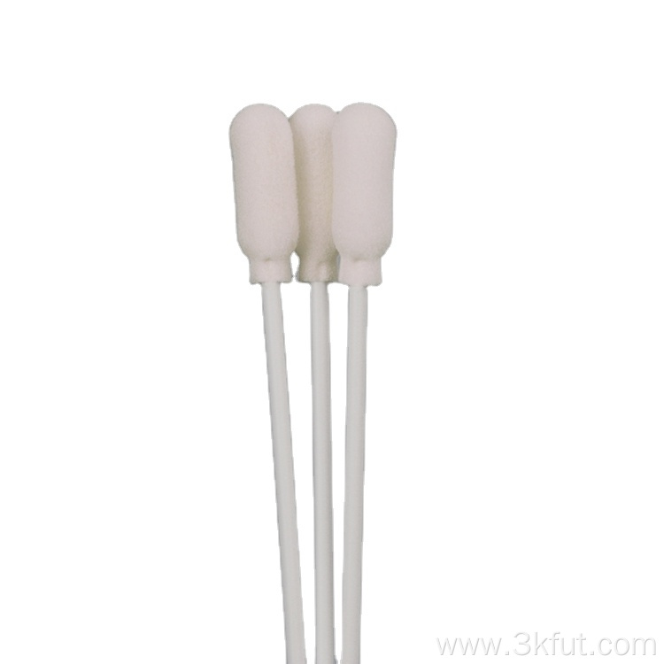 Ink jet printer cleaning head swab