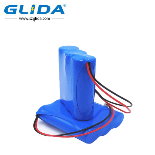 ICR18650 3S1P li-ion battery pack 11.1V 2600mah