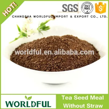 Natural Organic Fertilizer Tea Seed Meal without Straw for Agriculture and Aquaculture Tea Seed Meal