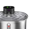 ペット噴水自動ウォーターディスペンサースマート監視フィルターリマインダー充電式防水ボウル犬小動物現代