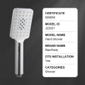 Rectangular WELS 4 Star Hand shower