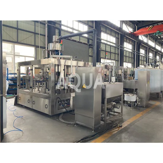 Complete Soda Water Production Plant / Soda Bottling Machine / Automatic Soda Water Plant